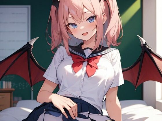 制服風小悪魔さん