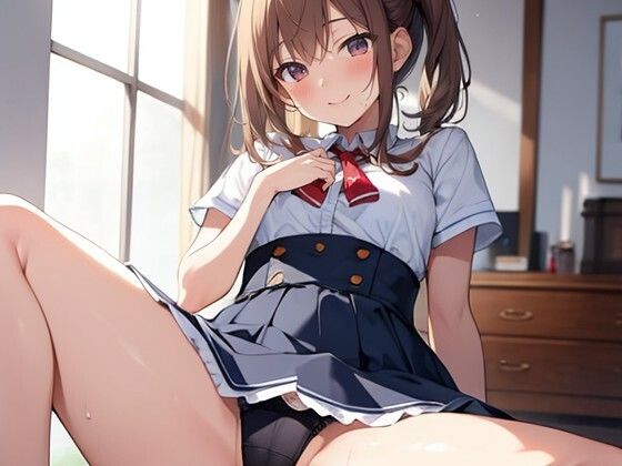 開脚な美少女さん