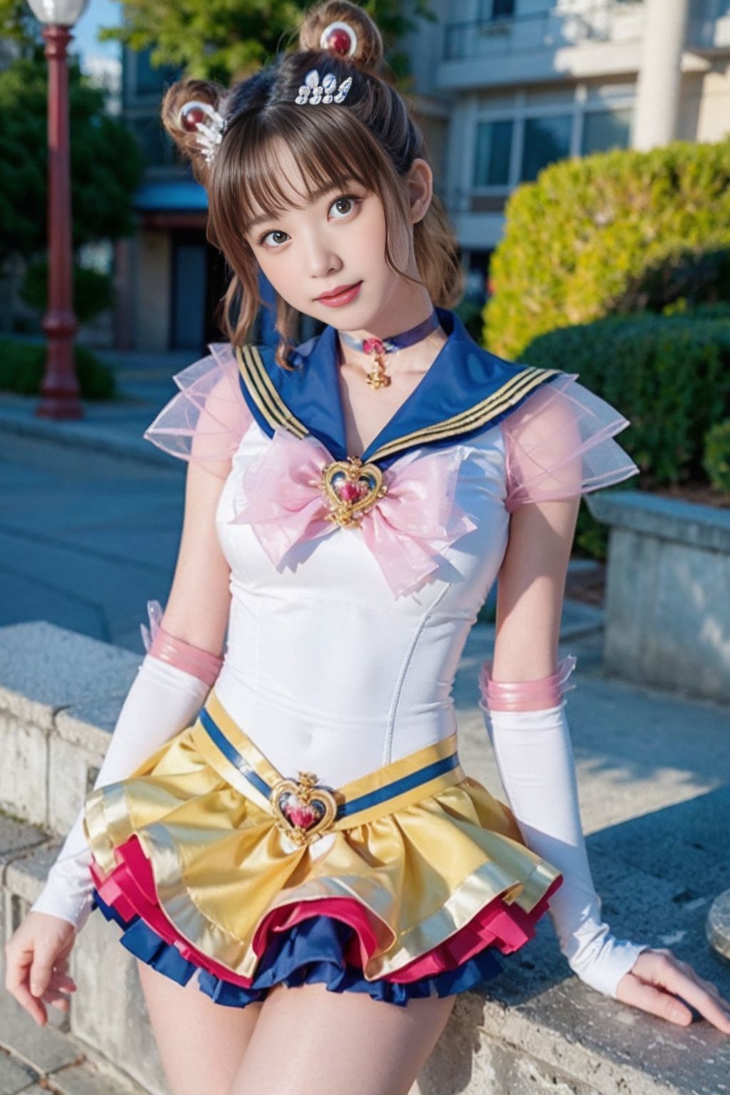 サンプル画像5:とにかく可愛い娘にセーラー戦士のコスプレさせてヤリまくってみた(妄想族AI) [d_389489]