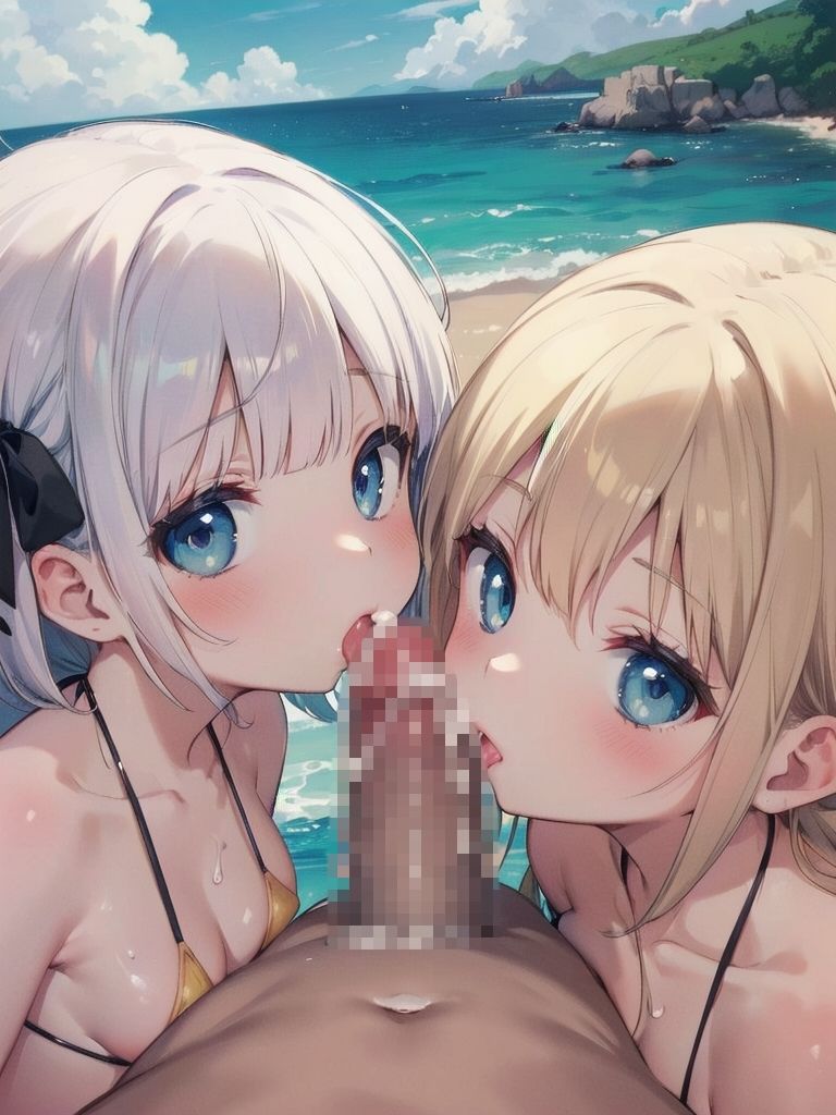 サンプル画像5:水着の女の子とえっち2(もちもち生産所) [d_389534]