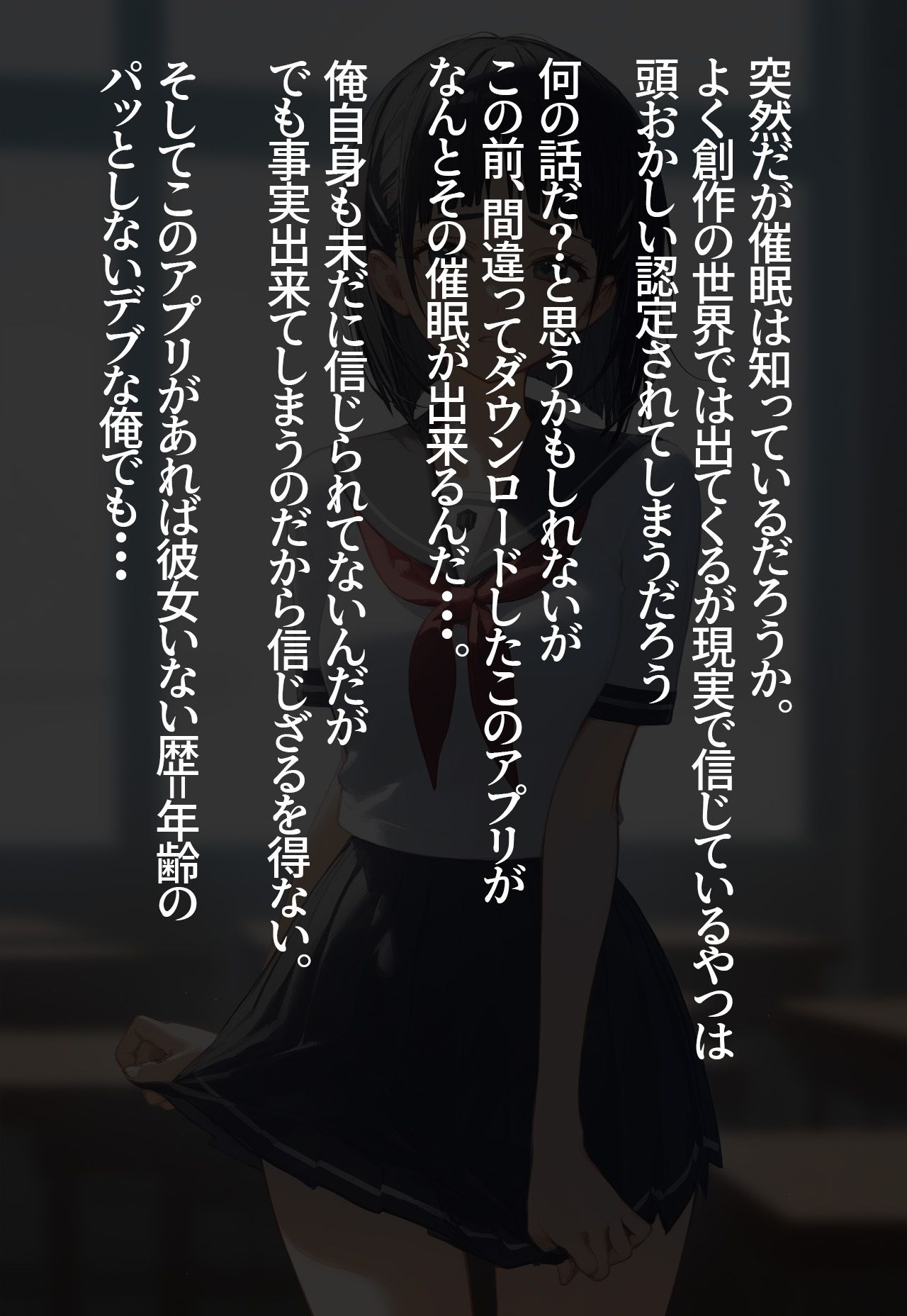 サンプル画像1:？催◯寝取？〜催◯アプリでクラスのヒロイン寝取りたい〜 桐ヶ谷直◯編(ロロロガール) [d_389536]