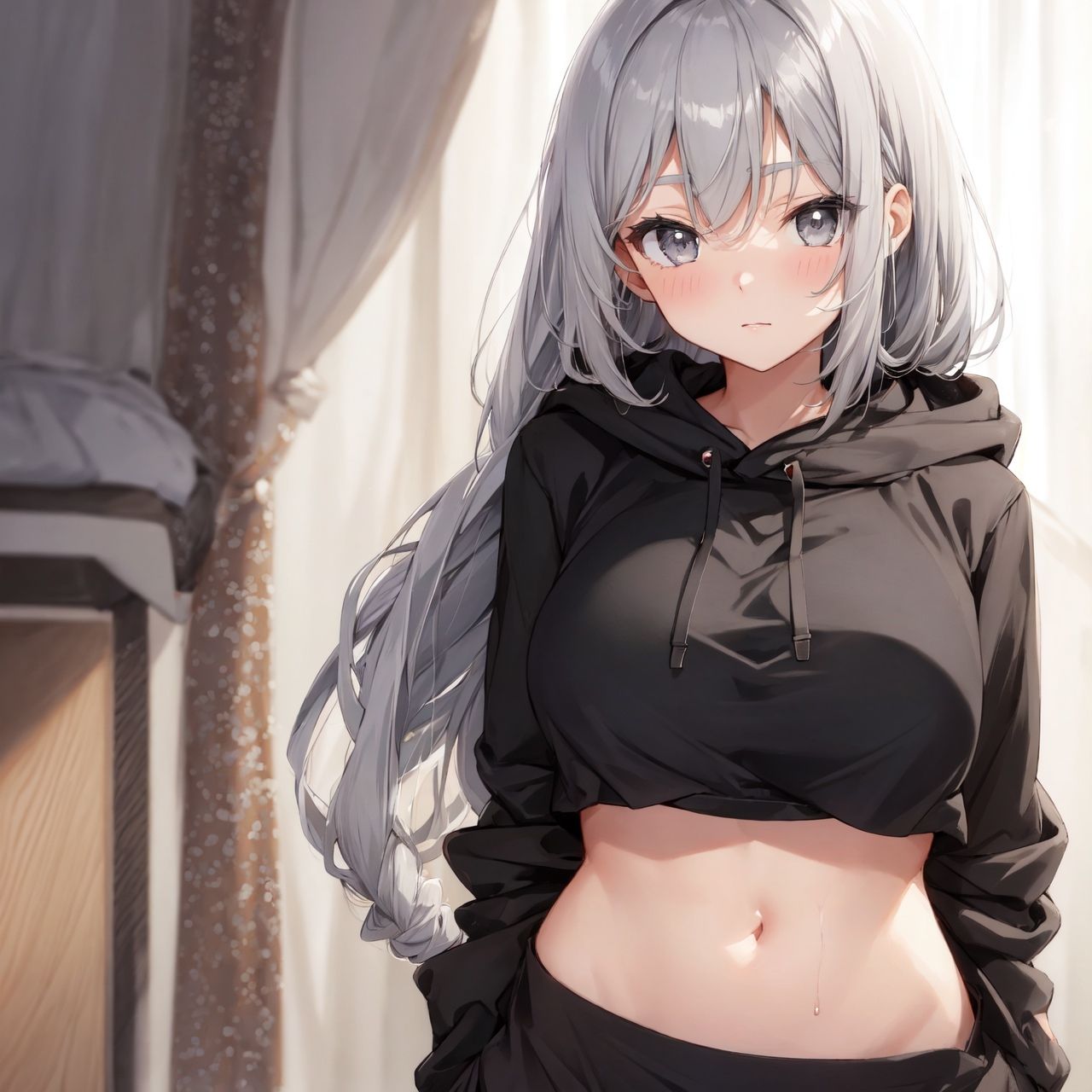 サンプル画像1:部屋着パーカー彼女とだらだらエッチ(d2) [d_389604]