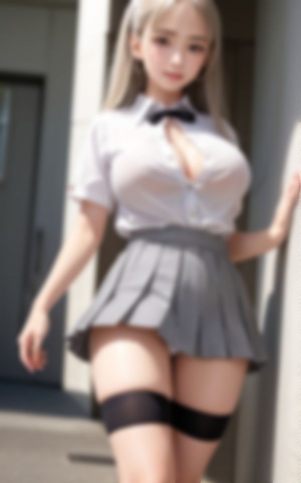 サンプル画像3:女子○で出会ったエロすぎる淫乱女学生コレクション(最高のAI美女出版) [d_389643]