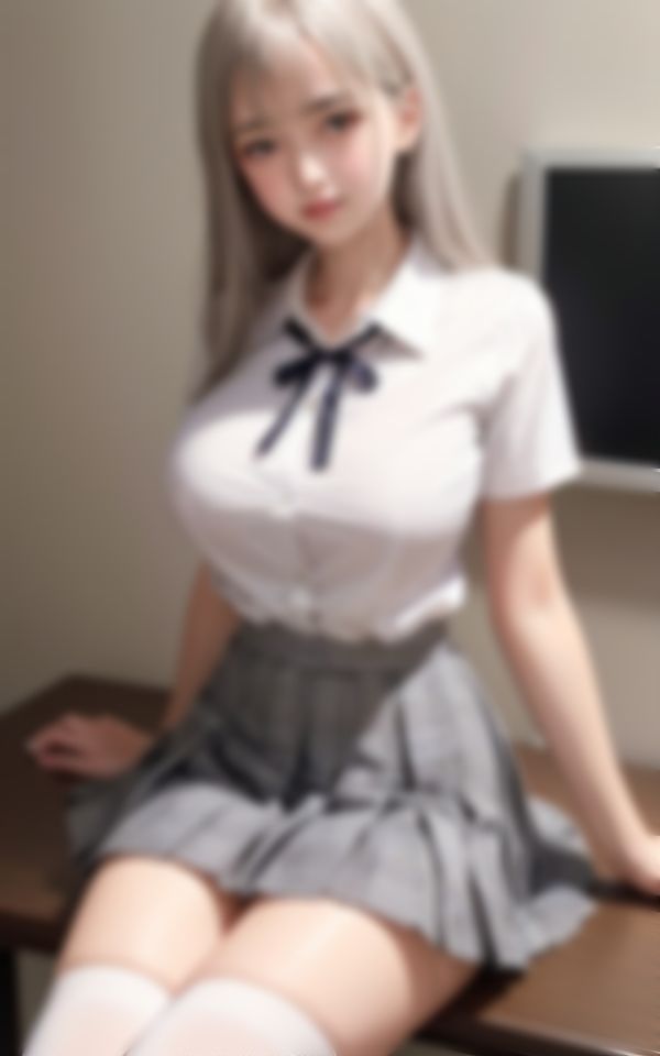 サンプル画像5:女子○で出会ったエロすぎる淫乱女学生コレクション(最高のAI美女出版) [d_389643]