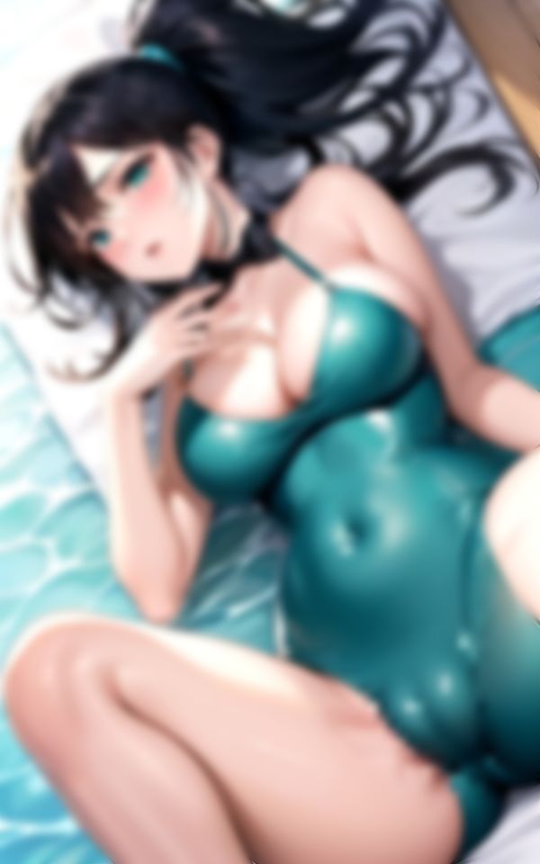 サンプル画像3:エロすぎるバニーガール美女がプールでビショ濡れHな写真集(おやすみCAちゃん) [d_389650]