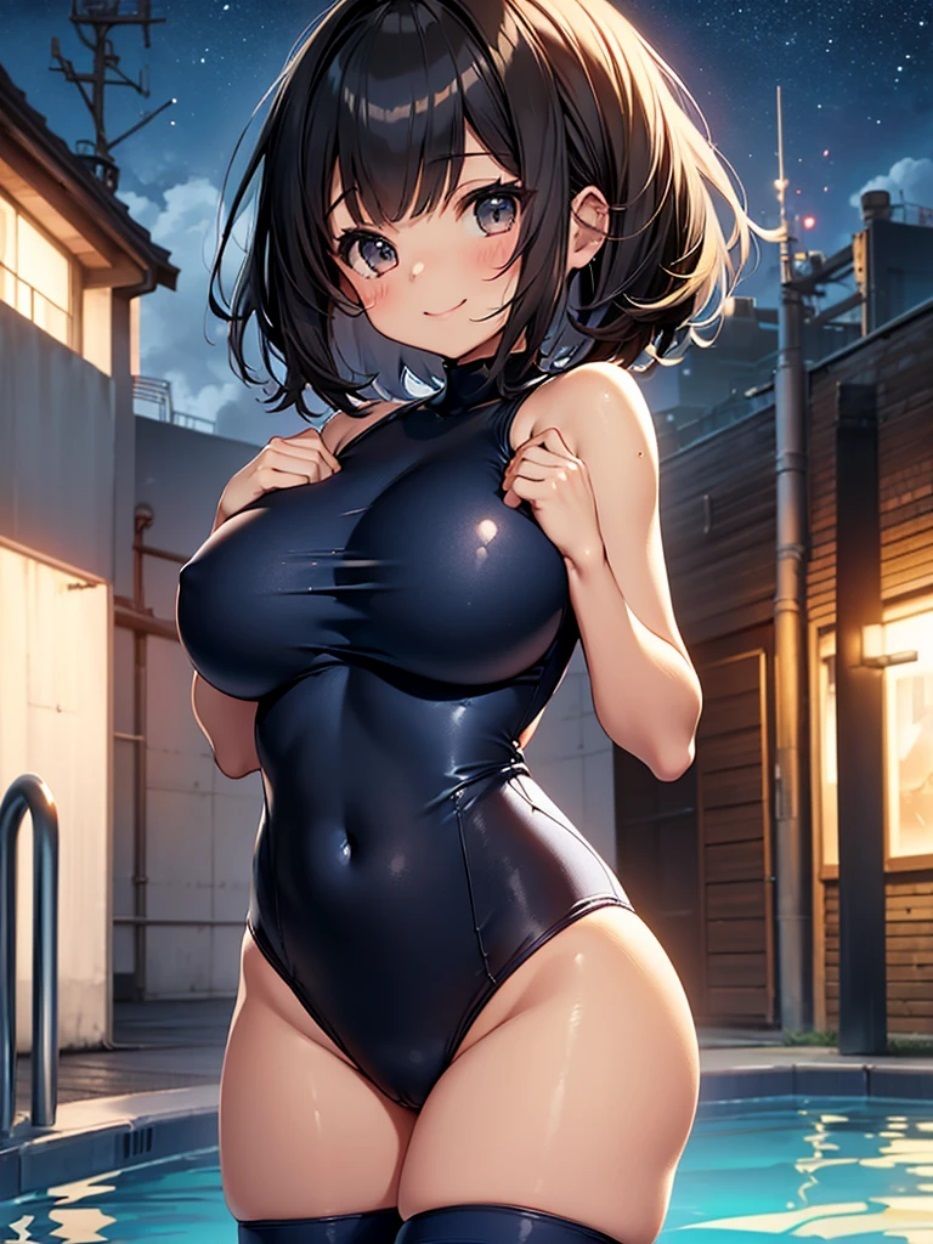 サンプル画像6:スクール水着を着た妹が好きな僕 「お兄ちゃんに着てってお願いされたらことわれない」(nes_aiart) [d_389652]