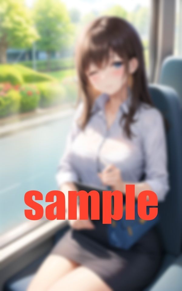 お疲れお姉さんを上から 眺めてにやつくおぢのサンプル画像 6