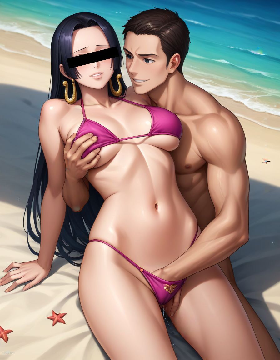 サンプル画像5:IF・・・憧れのヒロインがエチエチだったら・・・ワンピ〇スのハン〇ック編(いちごミルクif) [d_389847]