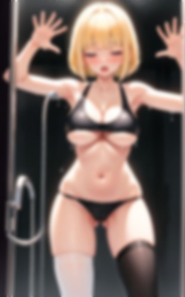 サンプル画像3:ちゃんと見てる？エッチな格好でシャワー浴びるとこVOL2(panpanyama＋2A) [d_389878]