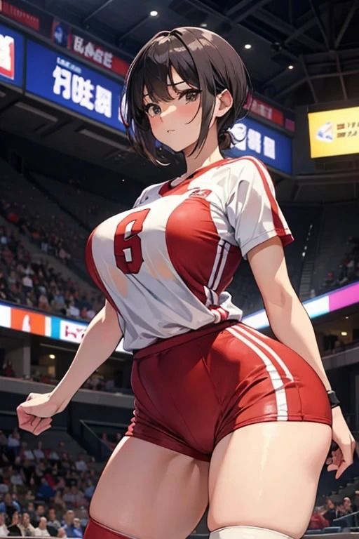 サンプル画像3:バレーボール部催●女子写真集1(AI dreamer) [d_389899]