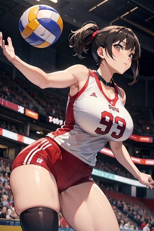 サンプル画像5:バレーボール部催●女子写真集1(AI dreamer) [d_389899]