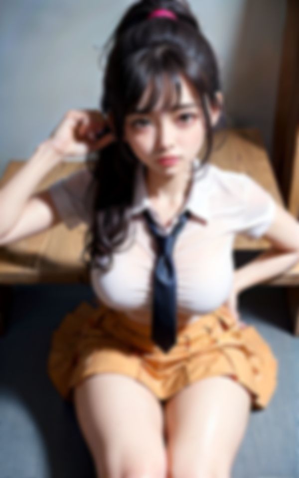 サンプル画像2:ドS痴女の放課後(センシャルシリコンストーリーズ) [d_389903]