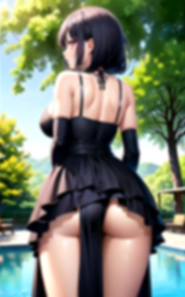 サンプル画像1:誘う女、誘いにのる僕(淫乱の川) [d_389925]