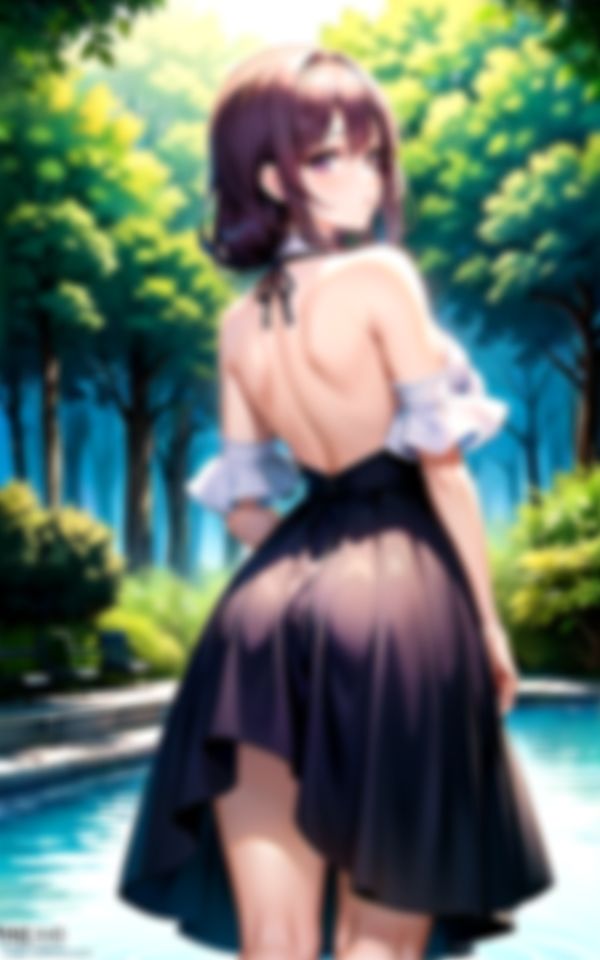 サンプル画像2:誘う女、誘いにのる僕(淫乱の川) [d_389925]