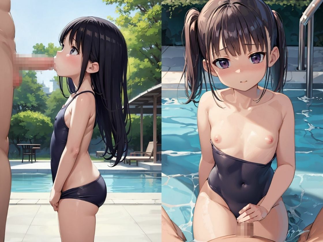 サンプル画像4:つるぺた性交日記ー水着編ー(スターブックス) [d_389943]