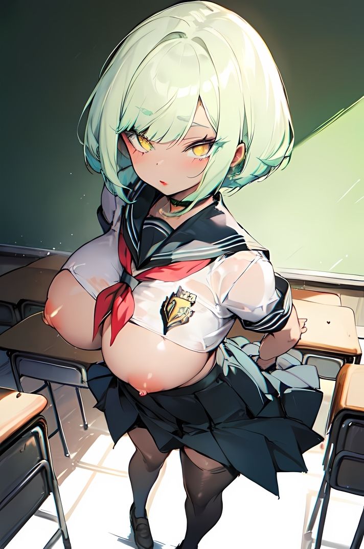 サンプル画像1:【ムチッと枚数増量中！】PASTEL GIRLS 4 ギャルJK達がドすけべボディを自慢気に見せつけてくる（全120P）(Yuri – AI Creator) [d_389961]