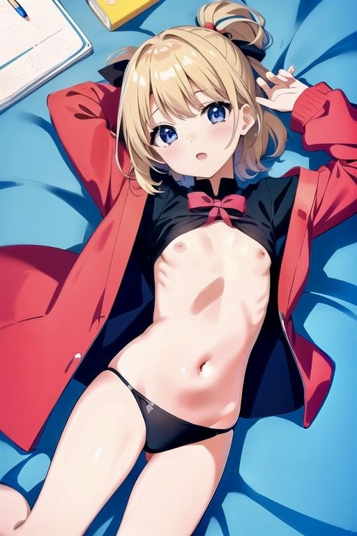 サンプル画像6:ベッドでおっぱい！かわいい女の子達！6(はるはるぽん) [d_389977]