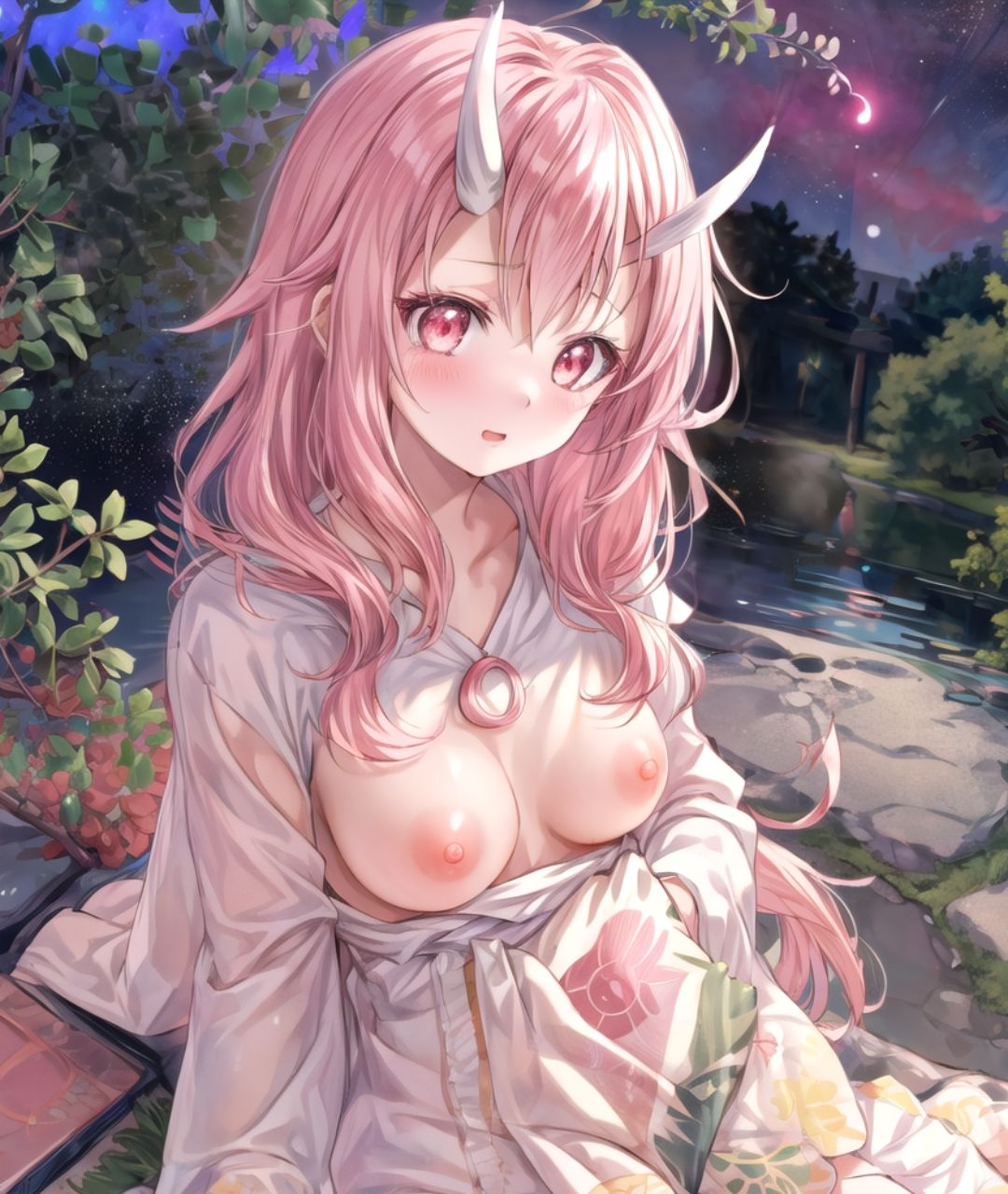 サンプル画像2:美少女たちのひととき・シ〇ナ（転スラ）(Aark) [d_389983]