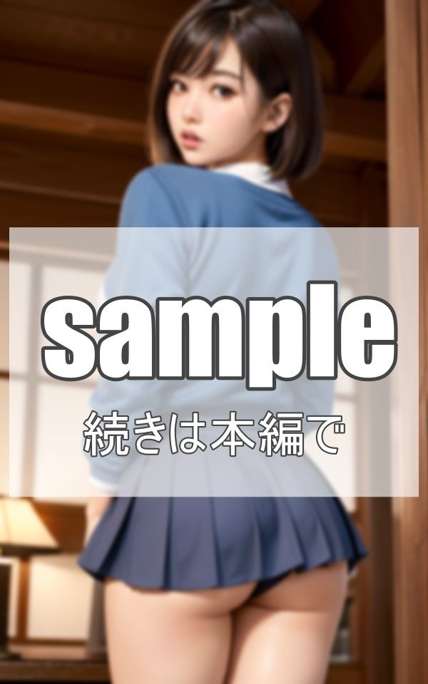 サンプル画像1:振り向き美少女のパンチラ(淫想AI宮殿) [d_389998]