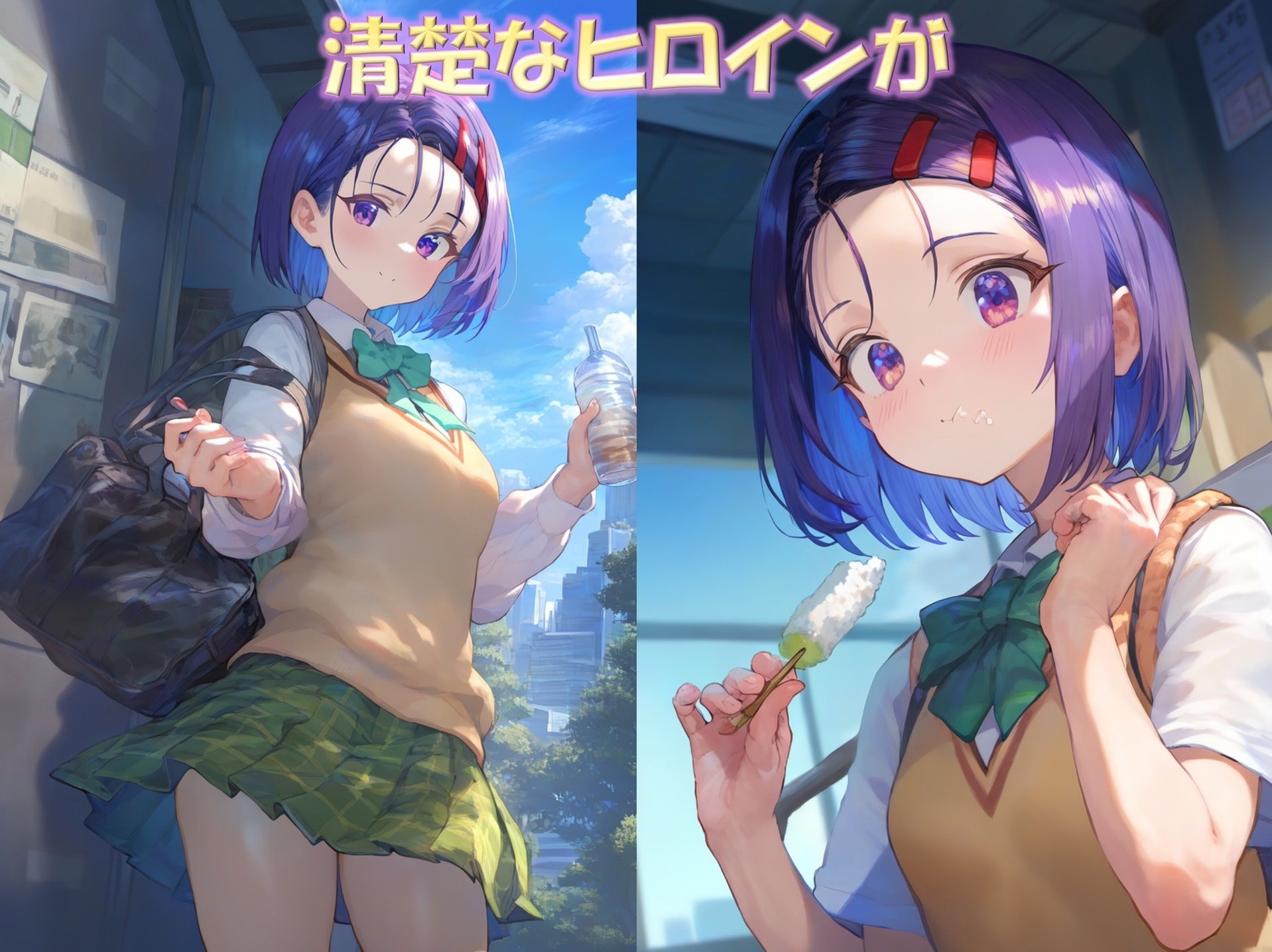 サンプル画像1:少女快楽テイスティング（西連〇春菜編）(Re2Pon) [d_390005]