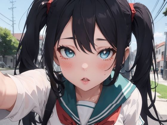 サンプル画像2:セーラー服止まらない生徒への淫乱指導(清純学園写真館) [d_390054]