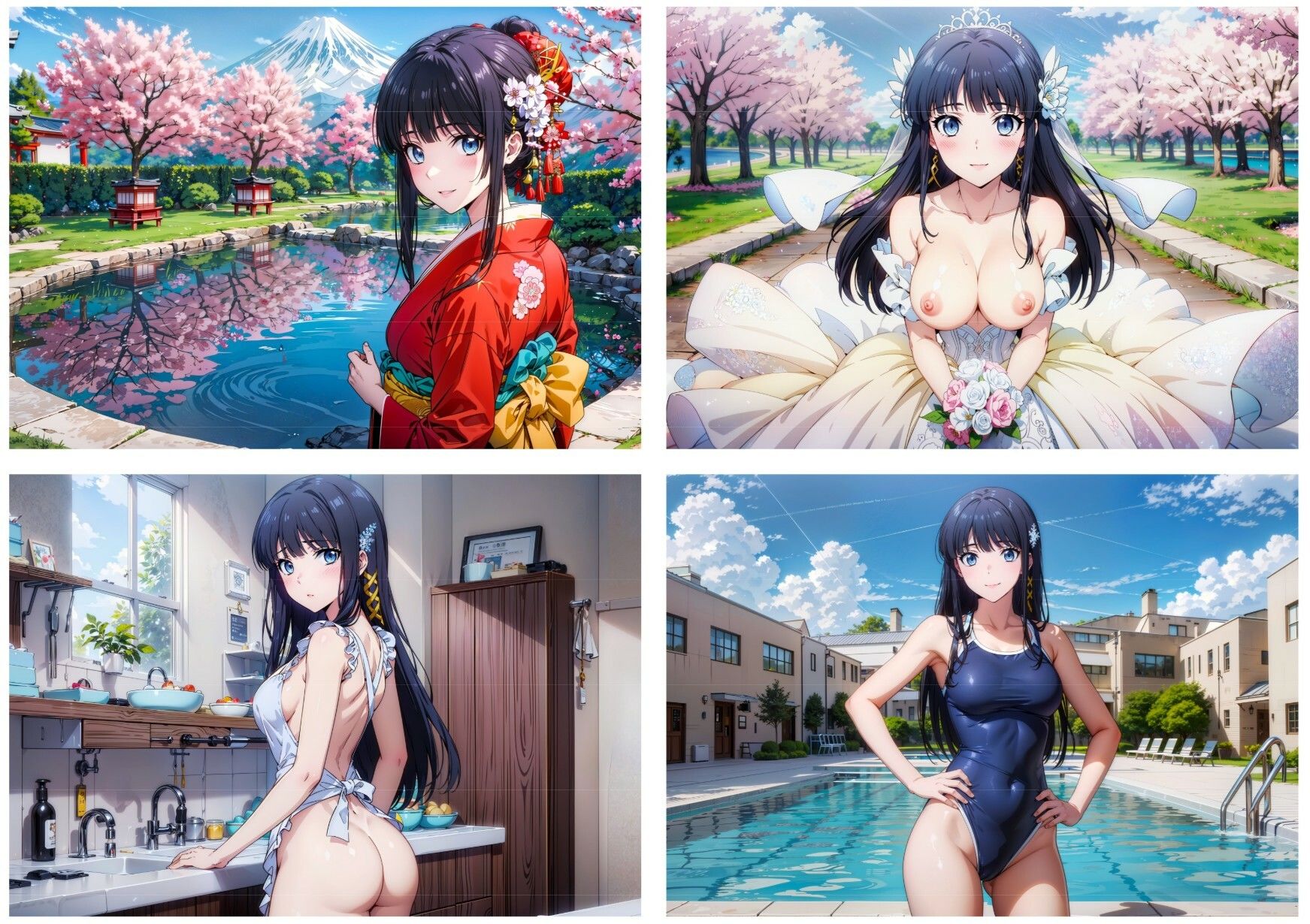 サンプル画像6:司〇深雪 CG集 Vol.26〜30(Silvia_AI) [d_390082]