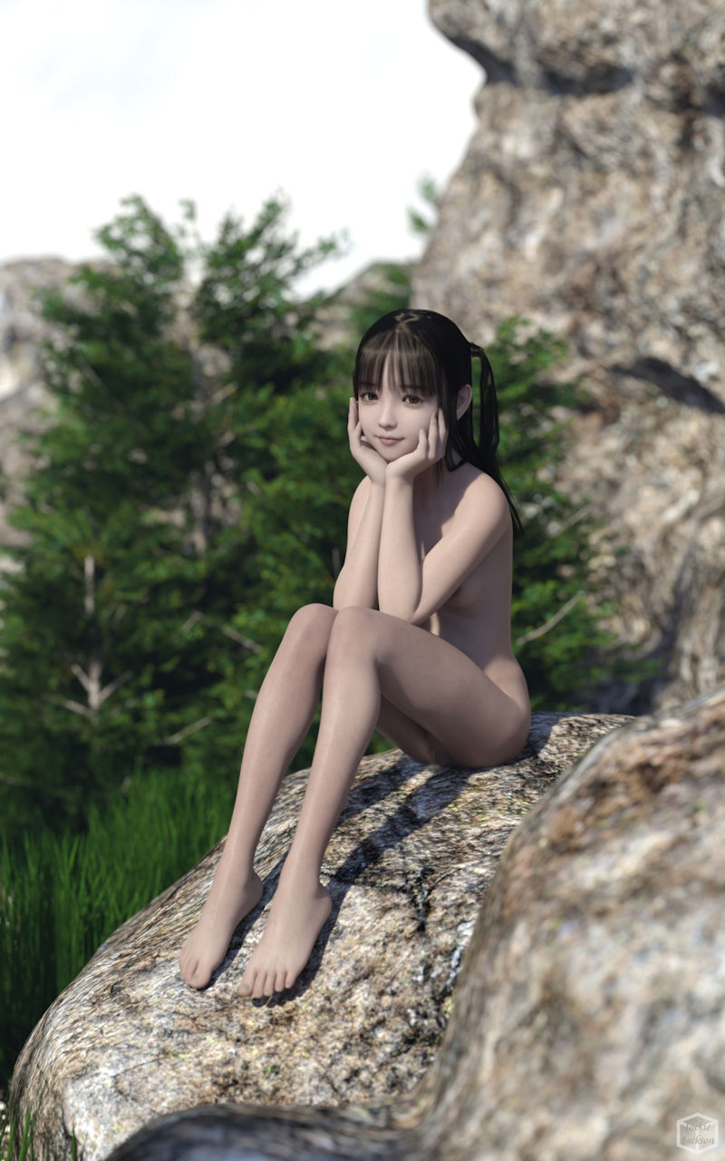 サンプル画像1:Rika 1st写真集（CG集）「岬の採譜」(Jackie Jackson) [d_390089]