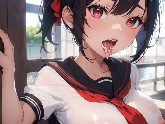 サンプル画像3:制服女子野外で青姦ずぶずぶえっち(桜坂美少女倶楽部) [d_390101]