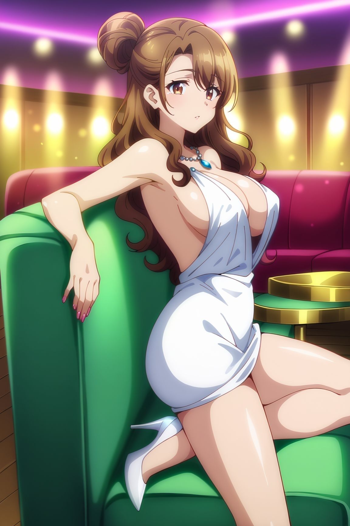 サンプル画像1:超高級キャバ嬢 柔巨乳が刺激的(チェリーポンプ) [d_390174]