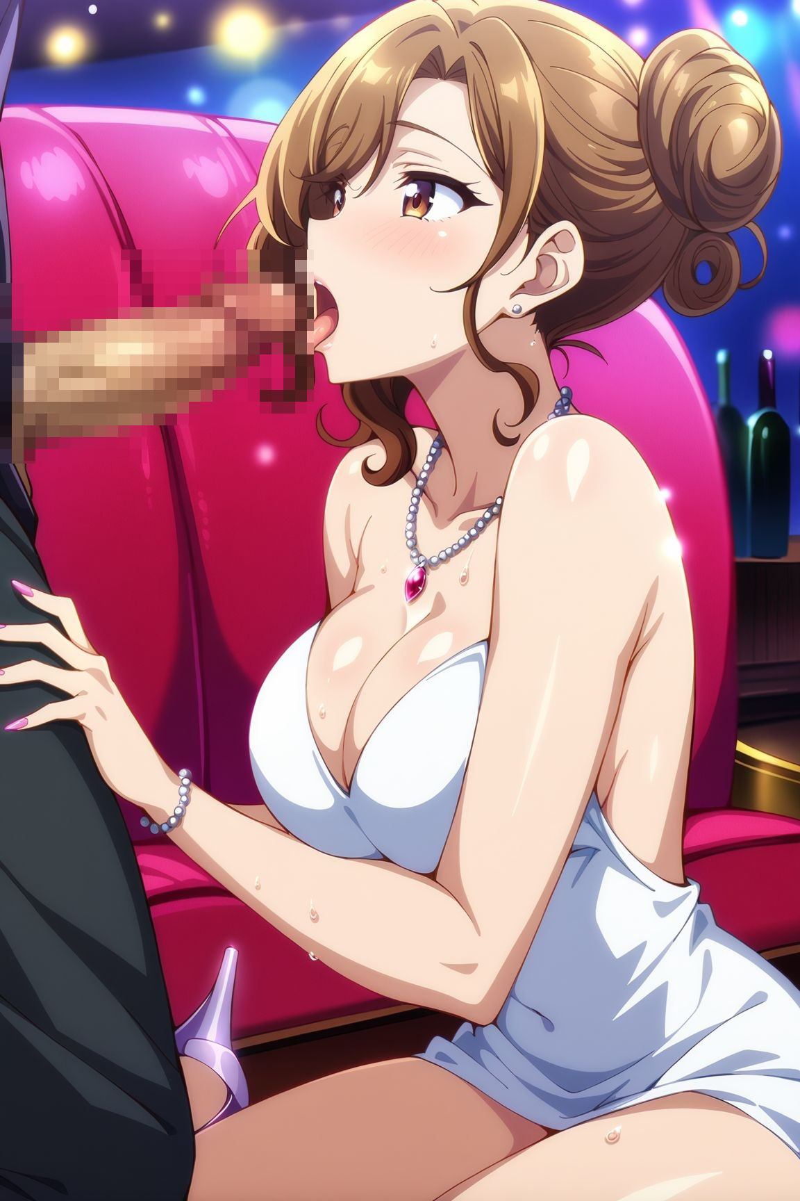 サンプル画像4:超高級キャバ嬢 柔巨乳が刺激的(チェリーポンプ) [d_390174]