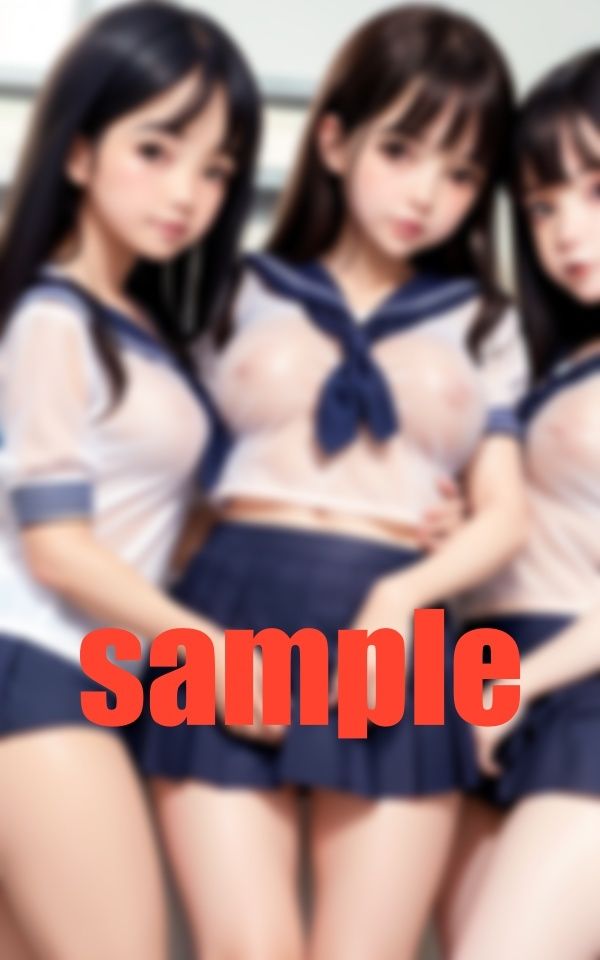 サンプル画像1:今日から夏服だから おっぱい透けてないとだめだぞ(15) [d_390188]