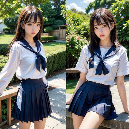 サンプル画像1:激カワの制服美少女達(Realpoi) [d_390255]