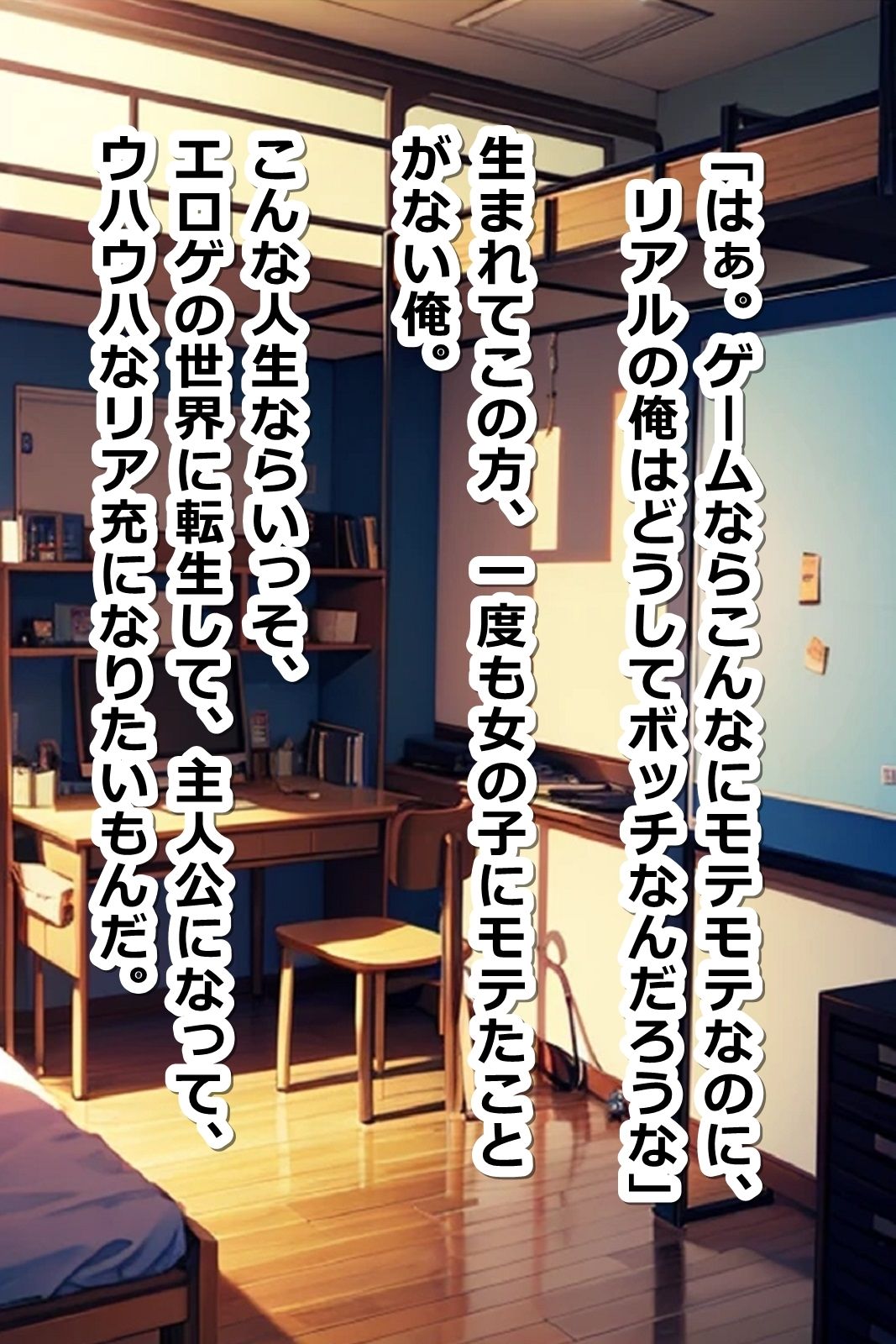 サンプル画像3:間違ってBLゲームの世界に転生しちゃったからイケメン全員TS化。ついでに感度も倍増させたら【即オチ2コマ】の雑魚マ〇コだった件w(くまとねこ屋) [d_390389]