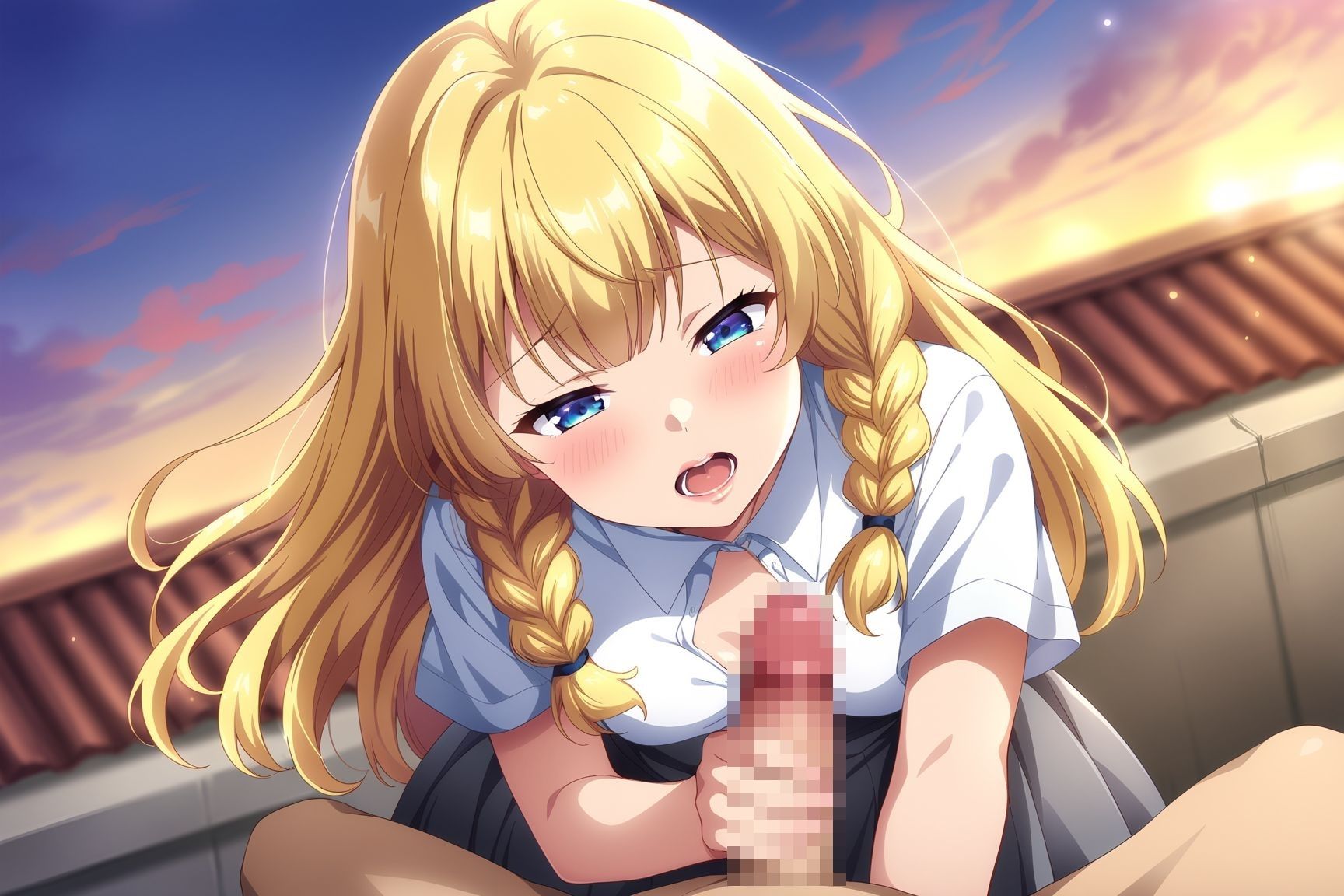 サンプル画像2:発育が遅い彼女と校則違反(キャンディーブリッツ) [d_390425]