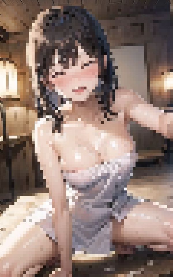 サンプル画像6:サウナでナカまでにゅるにゅる天国(えっちらおっちら) [d_390482]