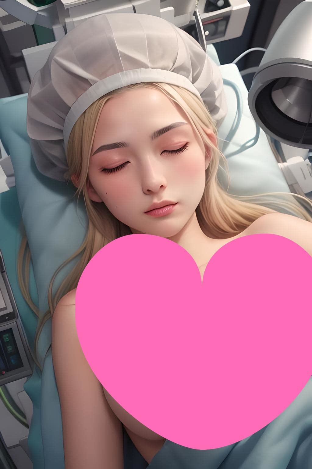 サンプル画像2:手術前に脱がされる女の子達 その4(医療手術フェチ) [d_390515]