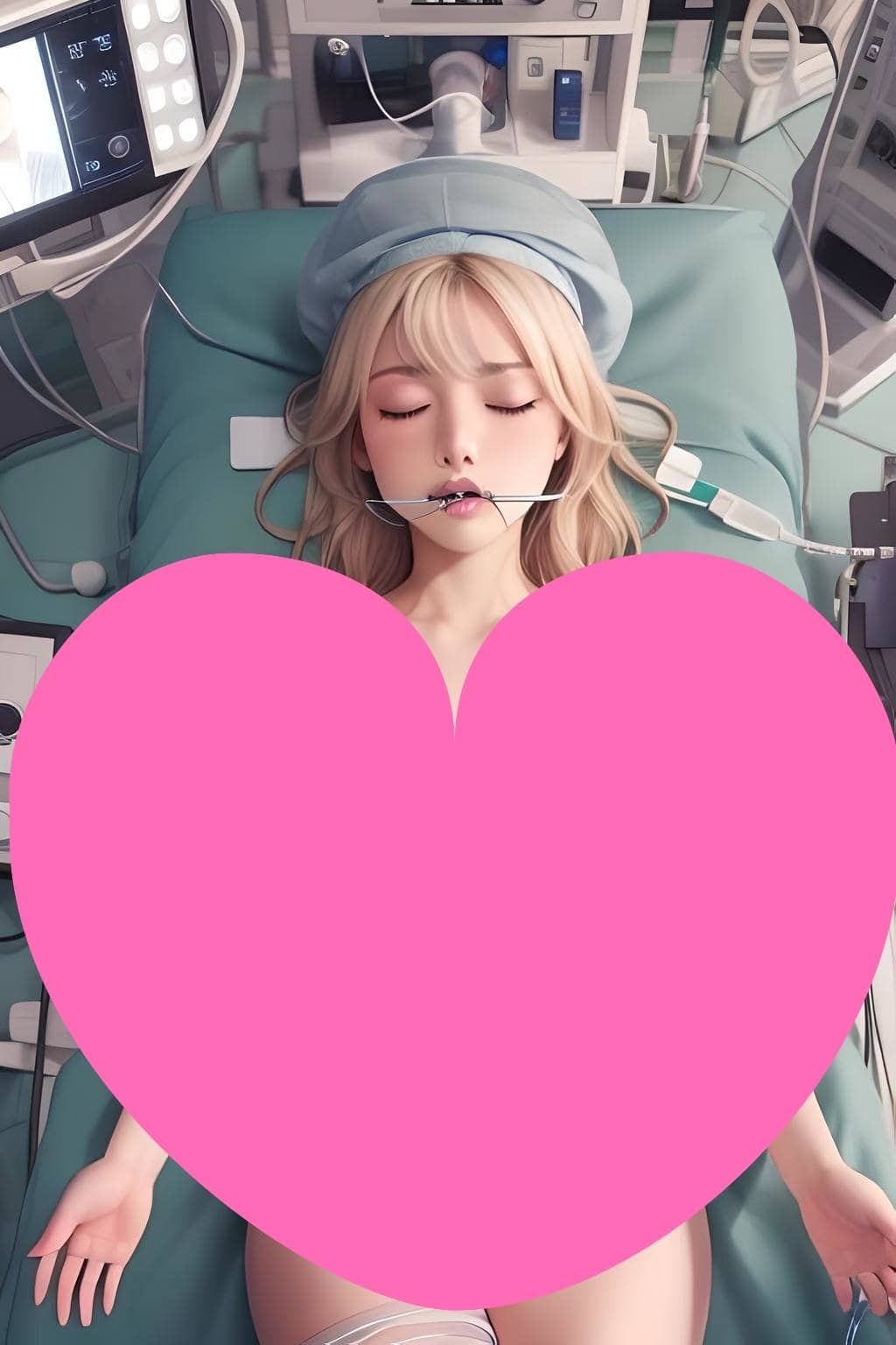 サンプル画像4:手術前に脱がされる女の子達 その4(医療手術フェチ) [d_390515]