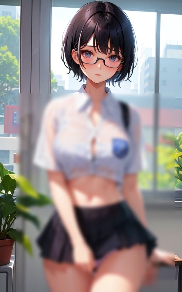 むっつりスケベなインテリ少女の画像2