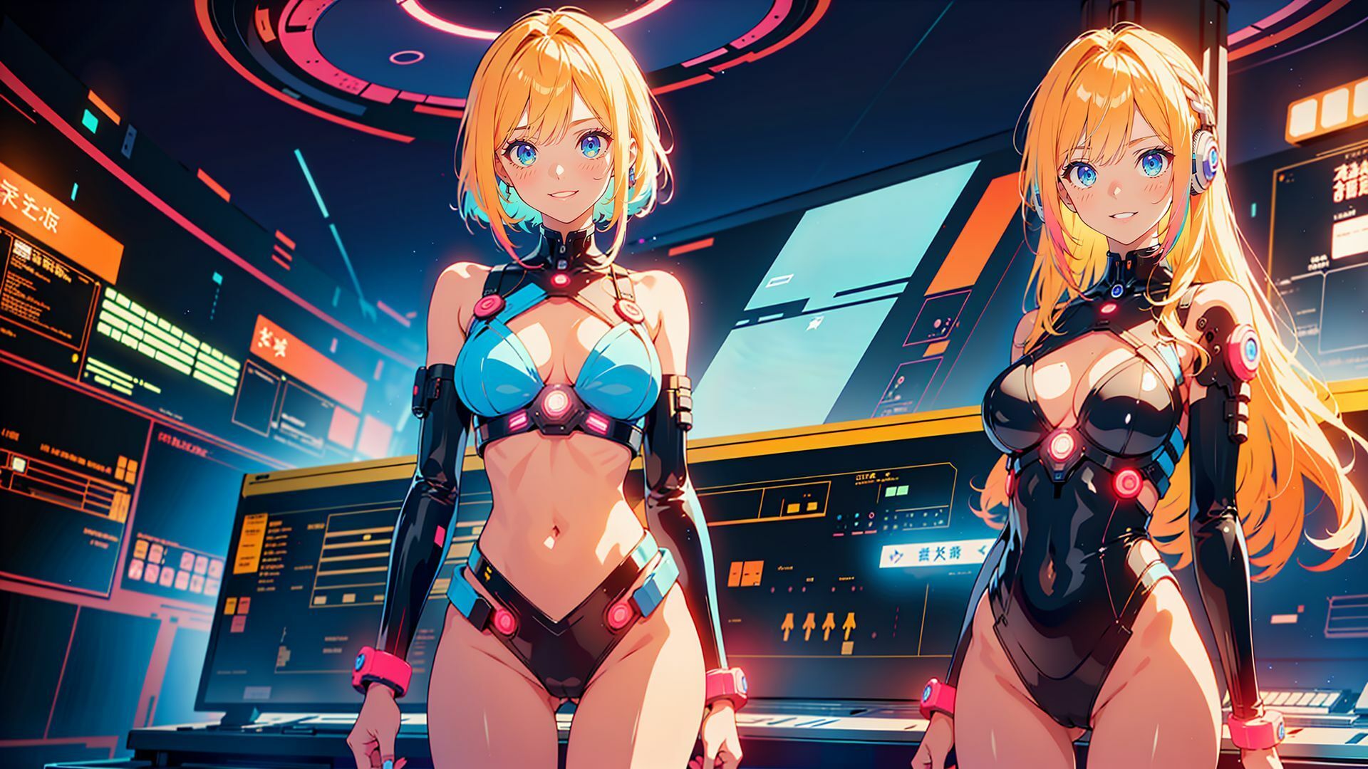 サンプル画像2:サイバースペースガール Full HD(AI ヤン) [d_390563]