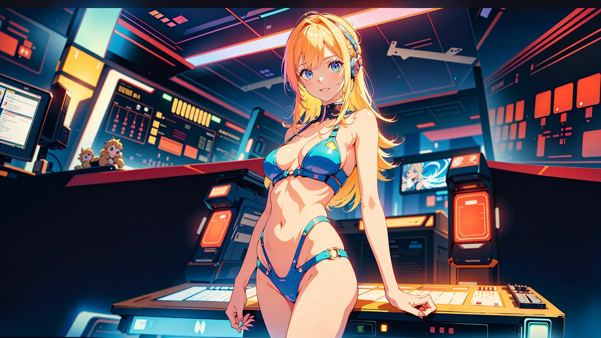 サンプル画像3:サイバースペースガール Full HD(AI ヤン) [d_390563]