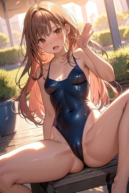 サンプル画像4:【あつがりな私たち】 地球温暖化は深刻化 日本の南に位置する私たちの学校は サウナ状態 服より命を優先した私達が直面したのは カラダの温暖化問題でした・・ ＃8(スタジオかぐや) [d_390587]