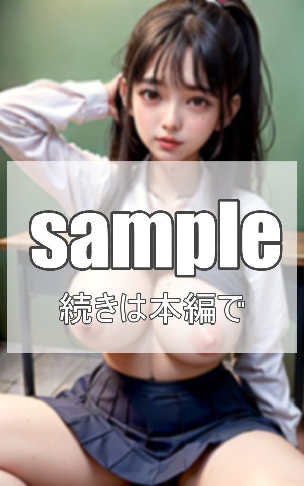 サンプル画像1:放課後の誘惑(深淵AI秘宝館) [d_390600]