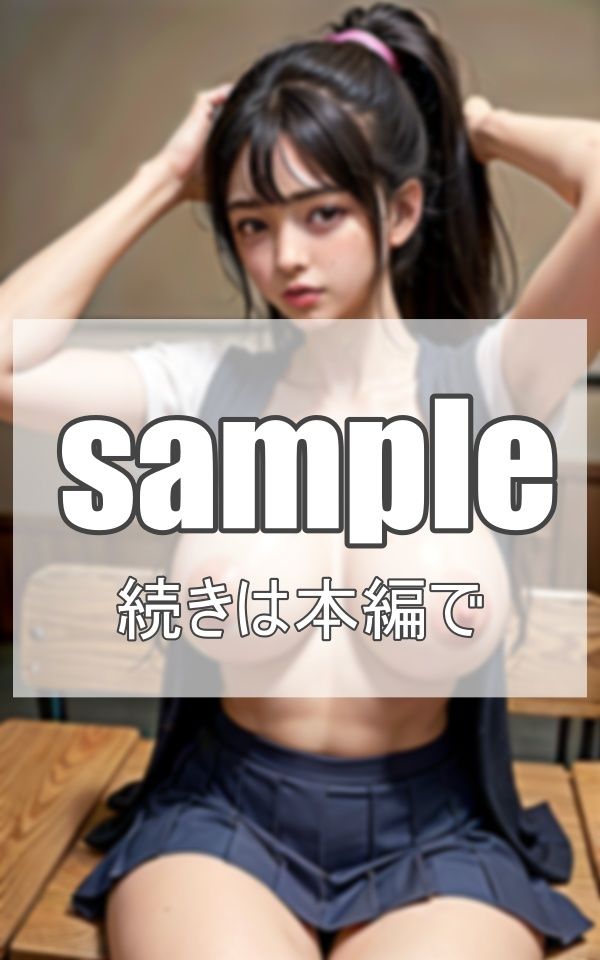 サンプル画像2:放課後の誘惑(深淵AI秘宝館) [d_390600]