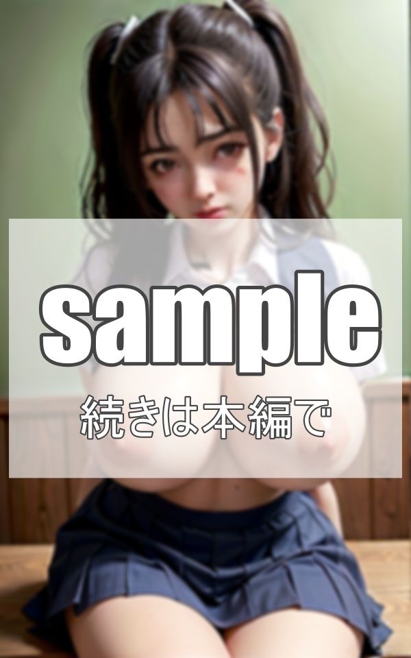 サンプル画像6:放課後の誘惑(深淵AI秘宝館) [d_390600]