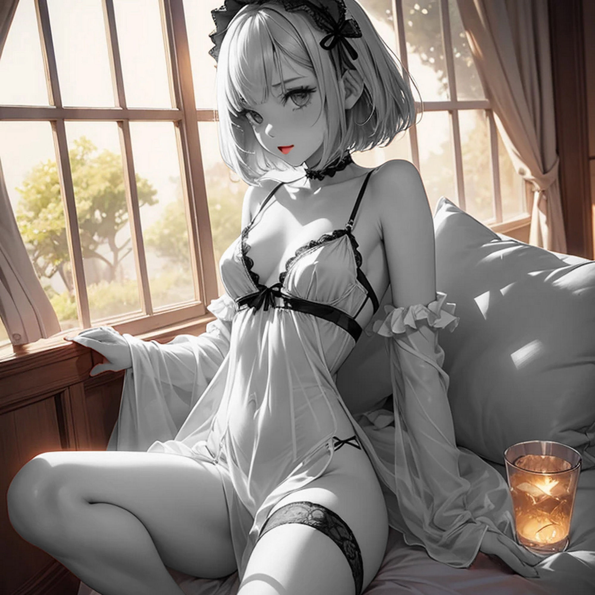 サンプル画像1:聖少女モノクローム(闇妖精) [d_390606]