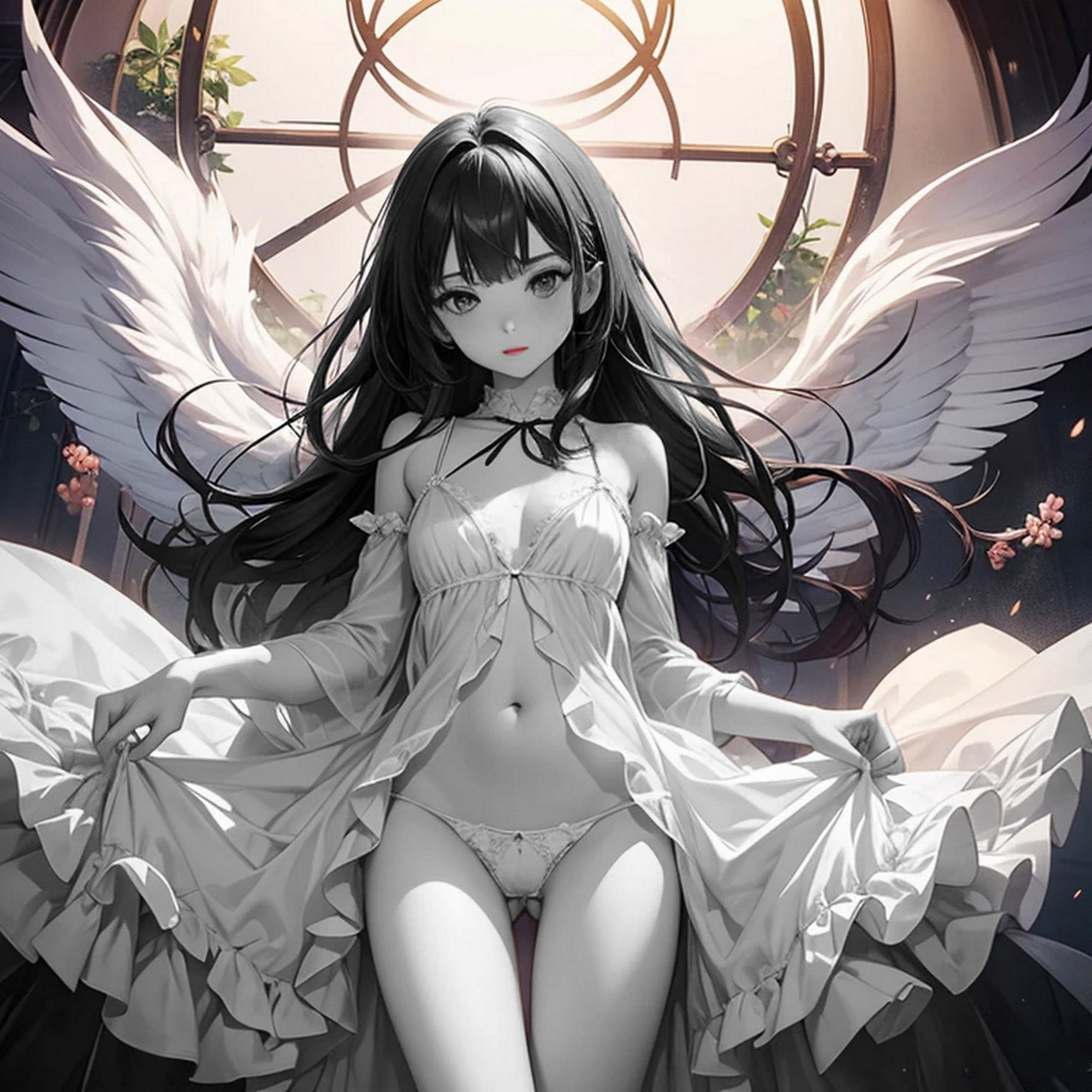 サンプル画像2:聖少女モノクローム(闇妖精) [d_390606]