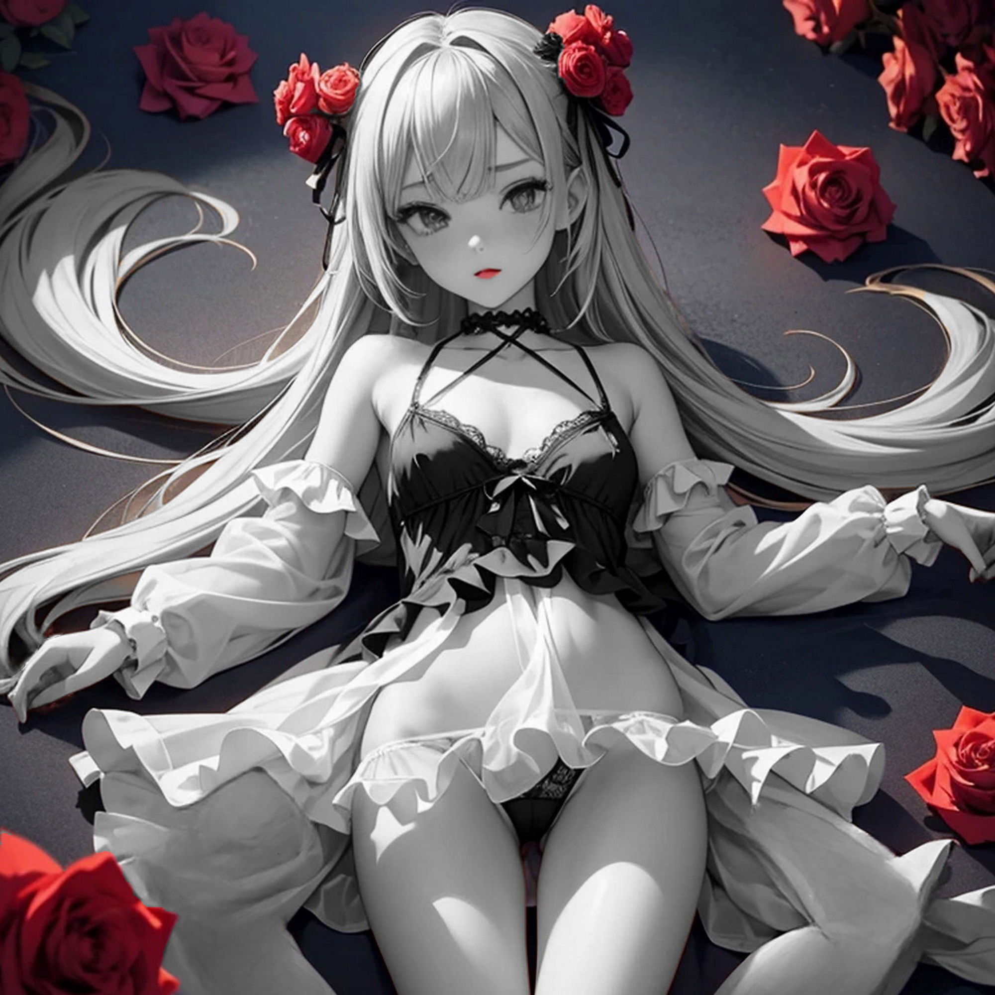 サンプル画像5:聖少女モノクローム(闇妖精) [d_390606]