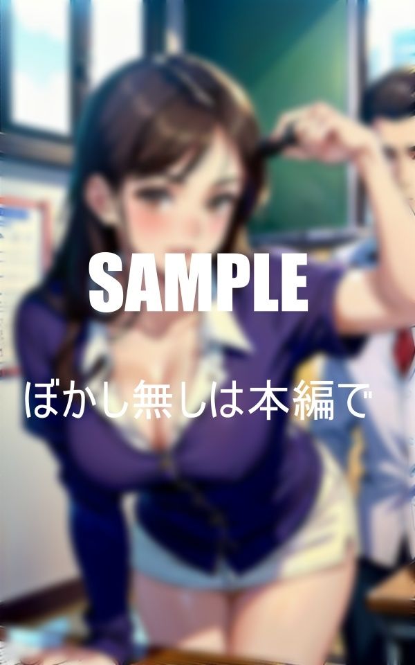 サンプル画像2:淫乱学園我慢できずに濡れる女教師たち(ちサークル) [d_390607]