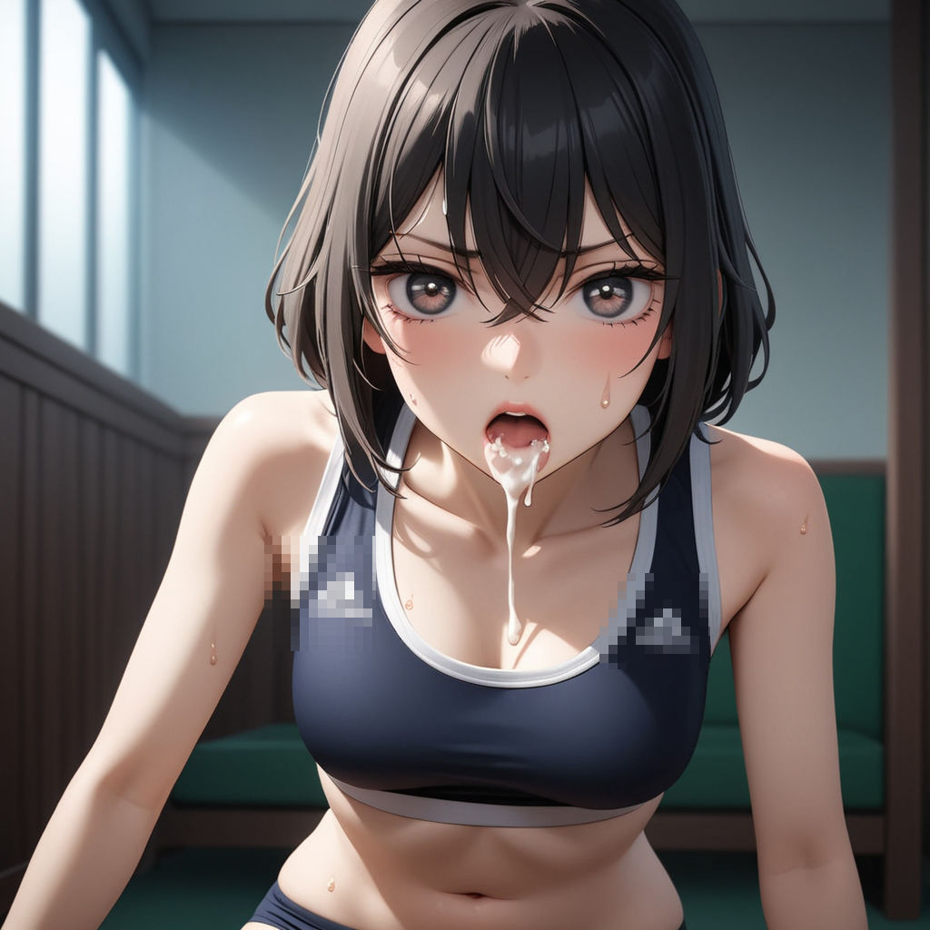 サンプル画像6:陸上女子を熱血指導！陸上ユニフォームの魅力(ふりかけテキーラ) [d_390642]