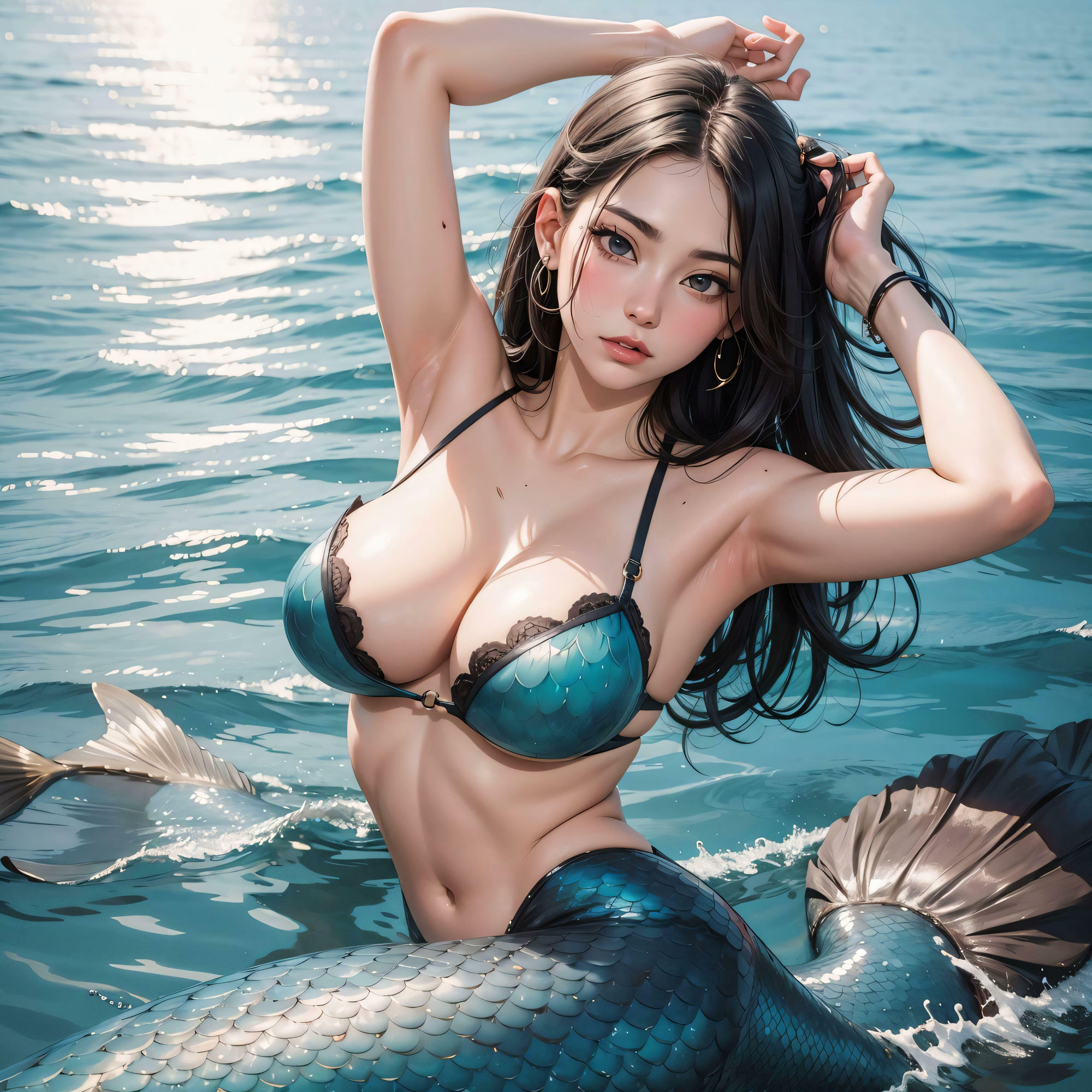 サンプル画像5:マーメイドの禁欲生活(ふしぎなびんのなか) [d_390663]